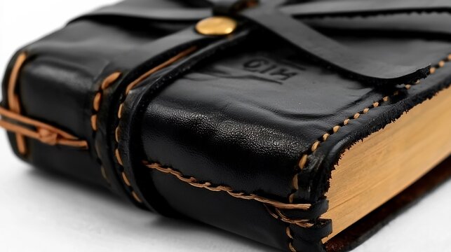 Leather-bound journal - Powered by Adobe
