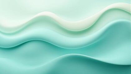 Fototapeta premium Abstract soft wave background in pastel gradient tones