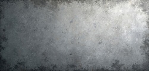 Fototapeta premium Mottled gray concrete background with dirt, grime, rough texture. Abstract grunge design with uneven surface. Perfect background for architecture, urban, construction, industrial tech concepts.
