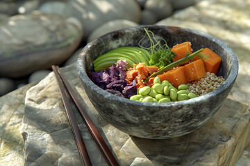 Colorful Buddha Bowl