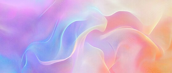 Obraz premium Pastel abstract background flowing lines