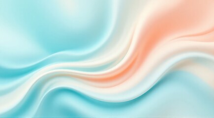 Fototapeta premium Vibrant abstract gradient with smooth color transitions and soft flowing shapes, ideal for modern backgrounds, wallpapers, or digital designs.