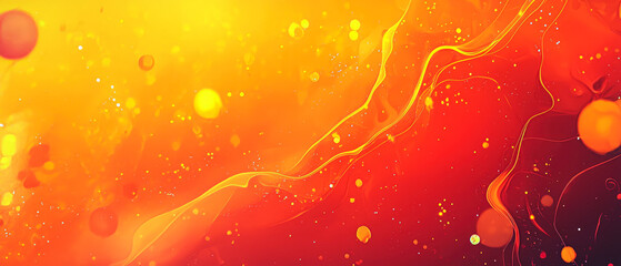 Colorful abstract background with fluid neon waves, specks. Technology, space, digital, or futuristic design concepts.