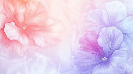 Pastel Dream: An Enchanting Floral Fantasy