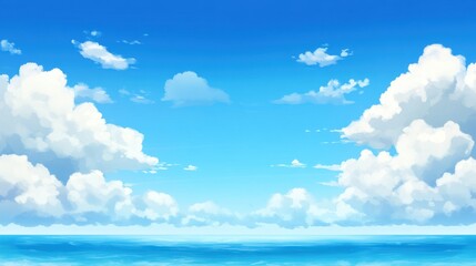 Tranquil Seascape: A Summer's Day Dream