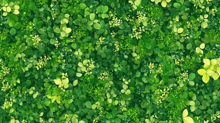 Vibrant Green Foliage: A Lush Tapestry of Nature's Beauty