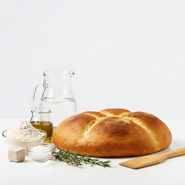 Uzbek  food Tandir Non Clay Oven Bread Bread slapped against the walls of a tandir oven, often chewy with a crispy edge and center stamp. It&rsquo;s a universal staple, served in nearly every Uzbek meal, 