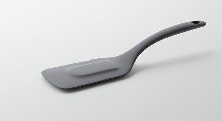 Gray rectangular spatula