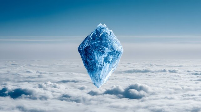 into a canyon shaped like a data grid under a pulsating sky