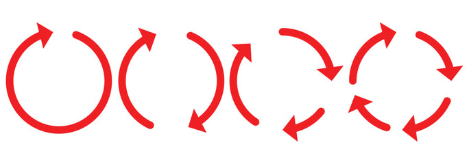 circle arrow icon isolated on white background  vector illustration eps 10