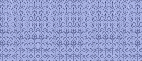 Elegant geometric pattern.  Subtle, repeating design in muted blue tones. Perfect for website backgrounds, textile prints, or branding projects.  Conveys sophistication and order.