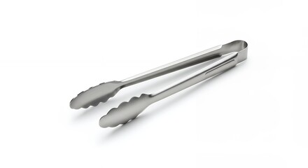 Stainless steel kitchen tongs