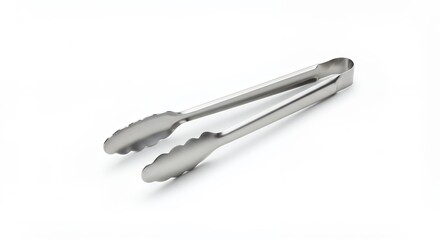 Stainless steel kitchen tongs