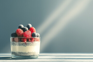 Chia Pudding with Berries