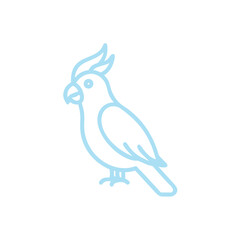 blue bird on a branch