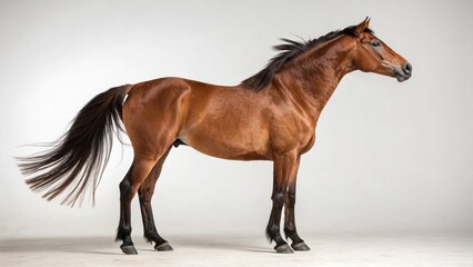 Obraz premium Canadian Horse on studio background
