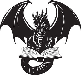 open book with wings