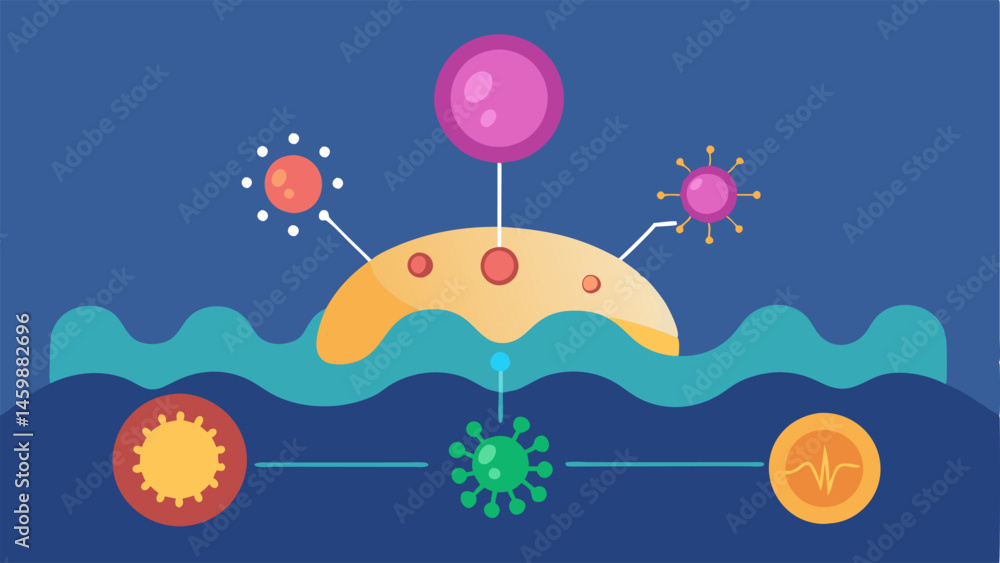 Poster microenvironment boost show a zoomedin view of a skin microenvironment where exosomes and peptides a