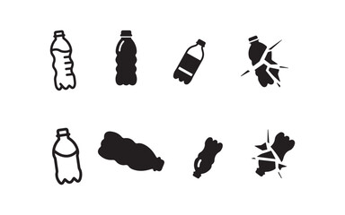 set of clothes icons vector