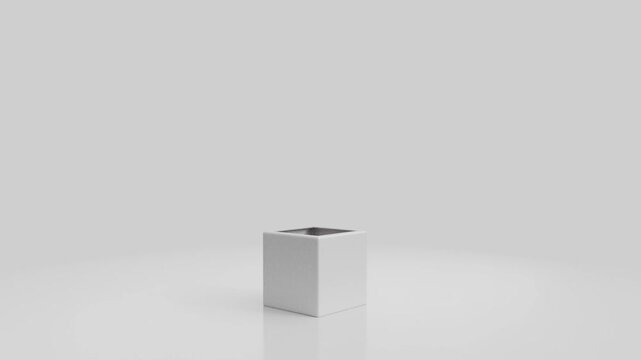 surprise box shoots ball, seamless looping