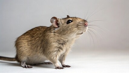 Cane Rat on studio background