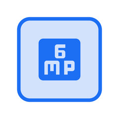 6 Megapixel Camera Filled