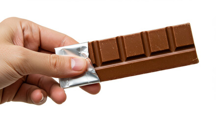 Chocolate bar showcasing shrinkflation trends in consumer products over time