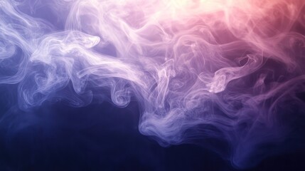 Obraz premium Atmospheric mist forming elegant swirling motions