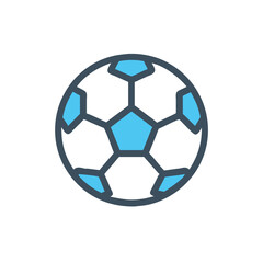 Obraz premium soccer ball isolated on white