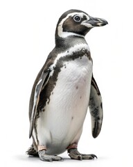 Naklejka premium magellanic-penguin isolated on white background