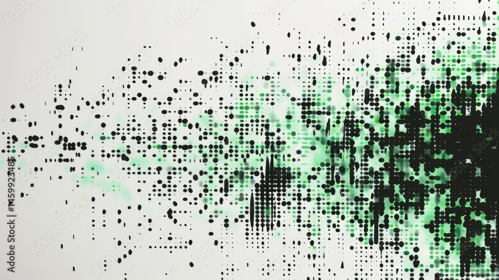 Poster abstract glitch movement effect on surface of digital cyber design express scene of cyberspace. high