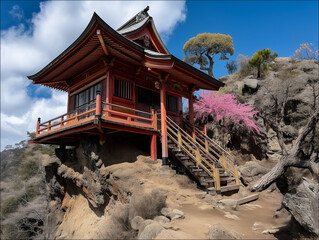 Serene Mountain Shrine Retreat