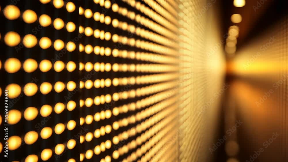 Aufkleber illuminated dots and patterns abstract design technology for stunning light effects