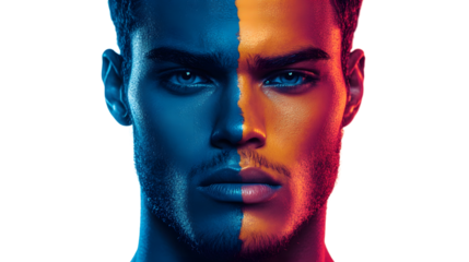 Suppressing emotions and expressing something that is not truly oneself. Hiding true feelings. Conforming to others expectations. The good and bad sides.