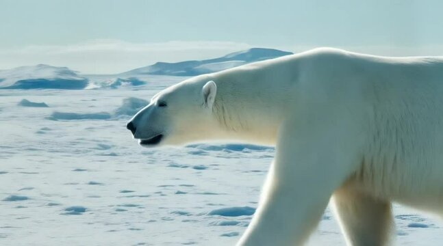 Oso Polar en el &Aacute;rtico