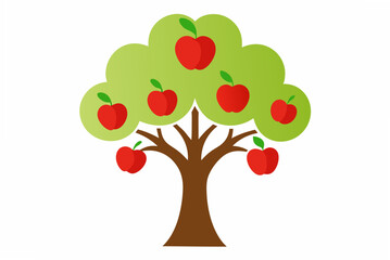 tree with apples