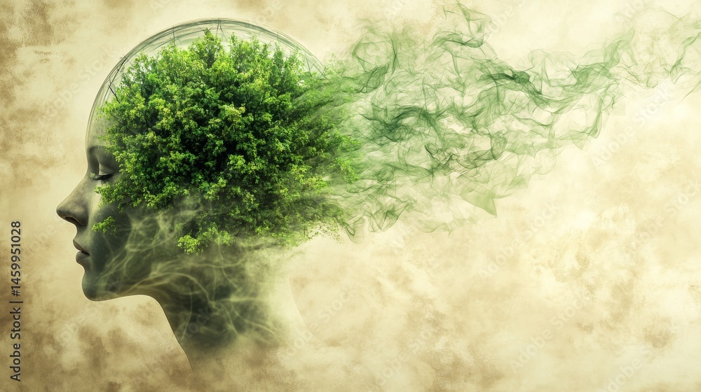 Poster green buildings are strategically designed to allow visualization of the airflow flowing around and 