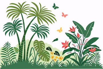 floral background vector