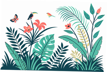 vector floral background