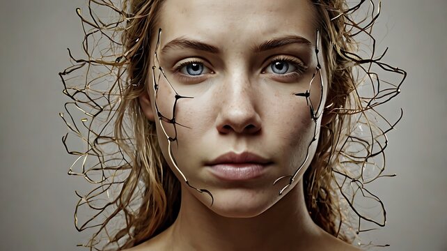 Symbolic representations of emotions, mindfulness, and mental states.