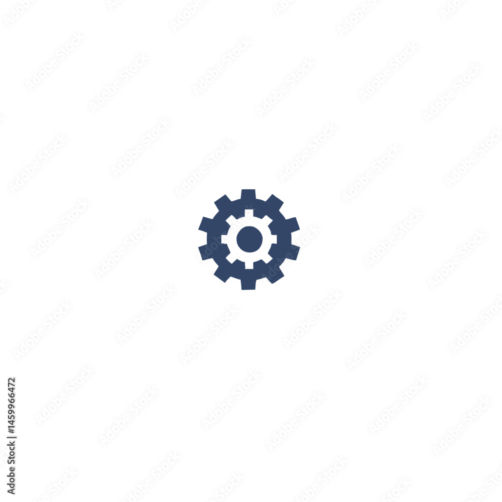 Poster modern web icon featuring a head with a flat design in white and red on a red background with a shad