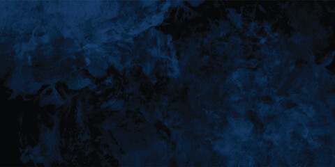 Moody Blue Texture with Deep Painted Layers and Organic Brush Expression

