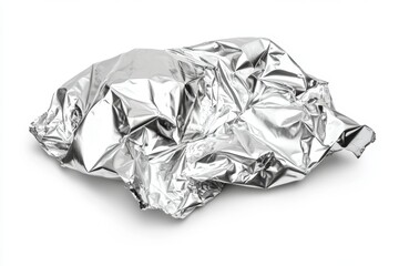 Fototapeta premium Crumpled Aluminum Foil (2)