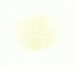 Fototapeta premium Radiant burst of light
