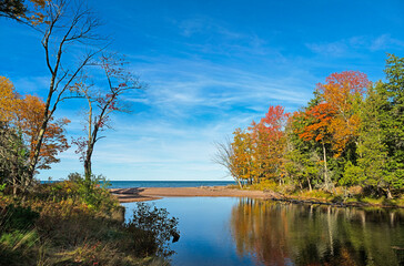 Looking Out to Lake Superior