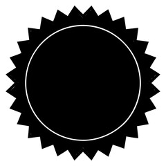 blank seal with ribbon