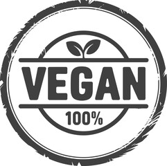 Vegan, fresh eco vegetarian products, vegan label and healthy foods badges, vector illustration.