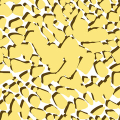 Seamless Vector Pattern with Colorful Abstract Shapes