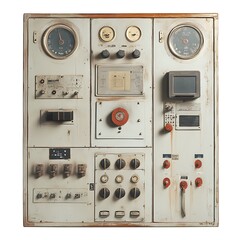 Vintage Industrial Control Panel. (4)