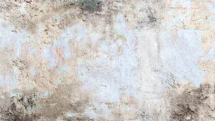 Obraz premium Vignette texture in black and white color. Cement surfaces of the walls that are scratched and cracks